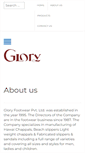 Mobile Screenshot of gloryfootwear.com